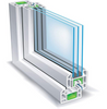 Vidrio glaseado triple
