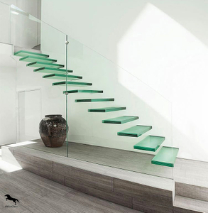 Escalera de vidrio