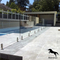 Vidrio de esgrima de piscina