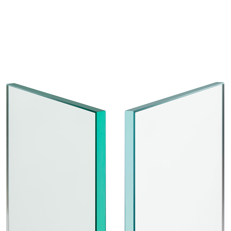 Vidrio ultra transparente bajo de hierro