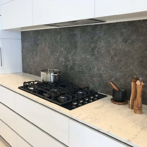 Splashbacks de vidrio de color