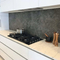 Splashbacks de vidrio de color