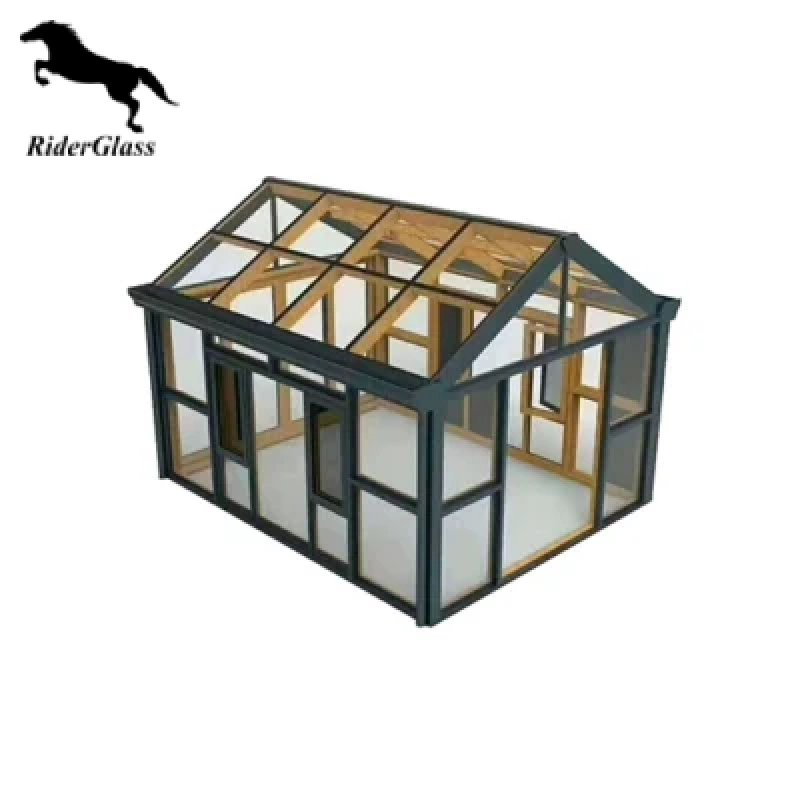 Solarium de vidrio