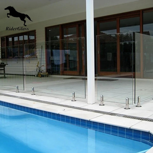 Vidrio de esgrima de piscina
