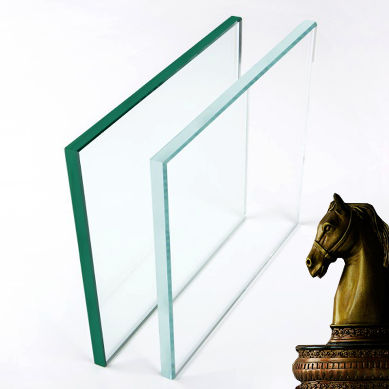 Vidrio ultra transparente bajo de hierro