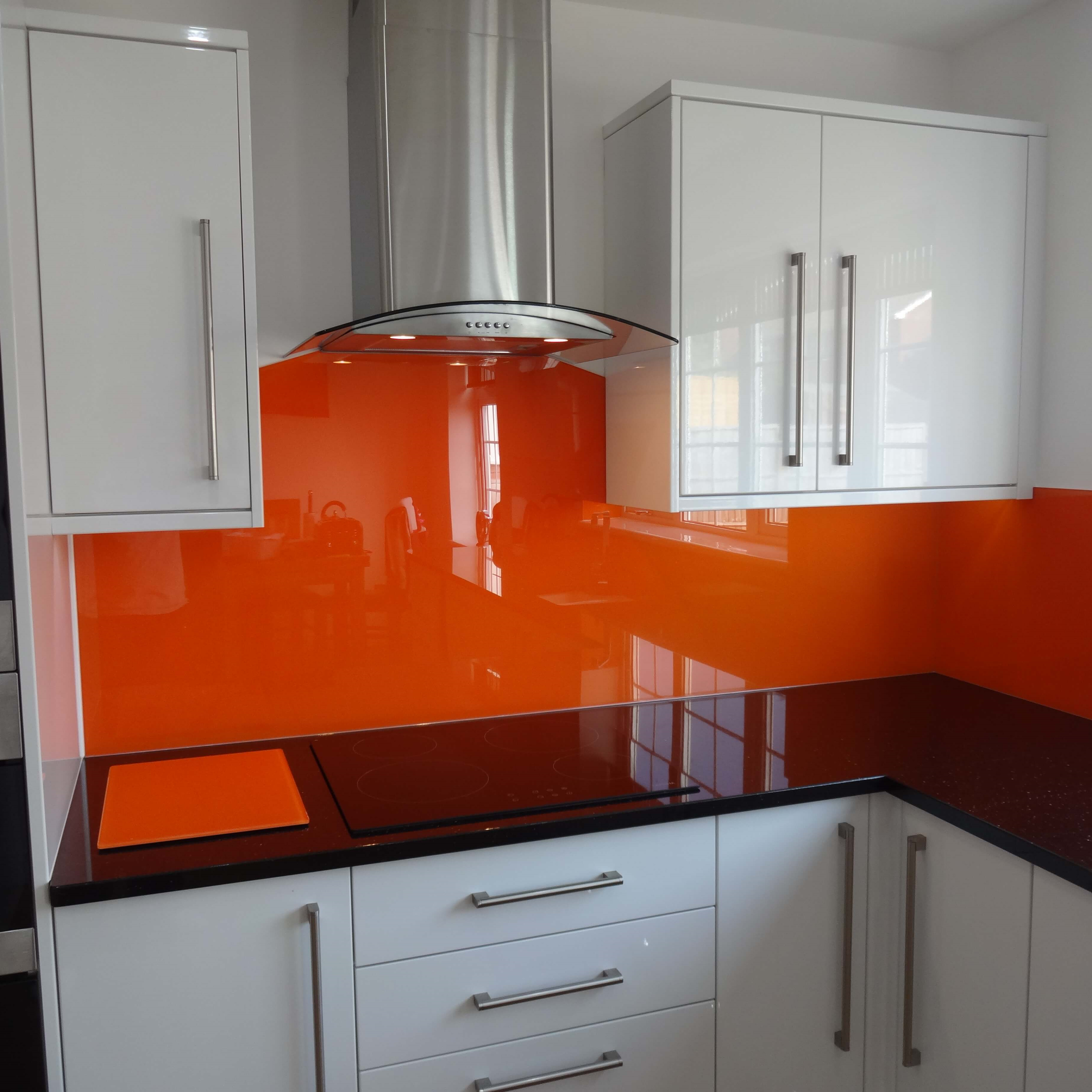 Splashbacks de vidrio
